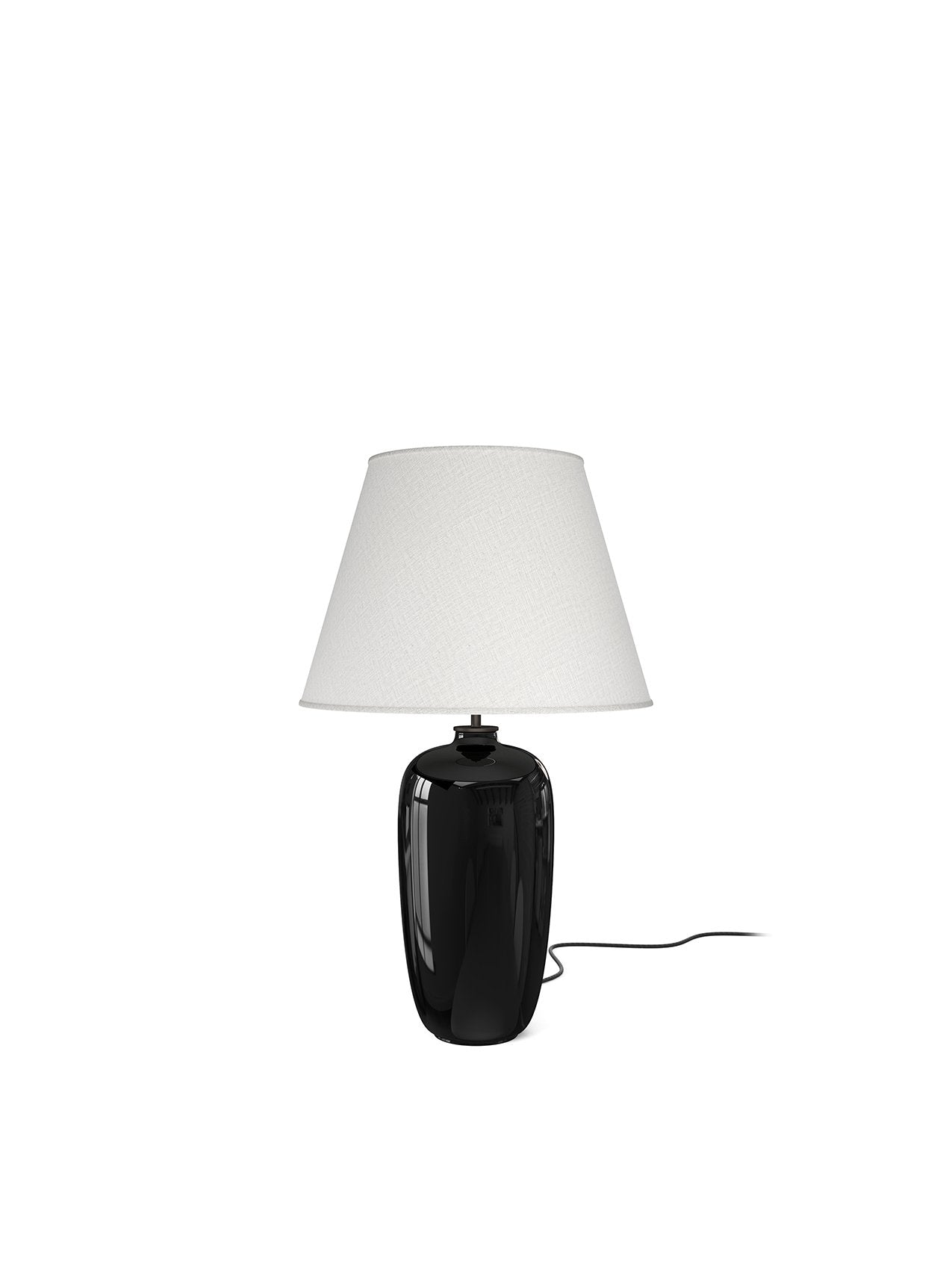 Torso Table Lamp. Black
