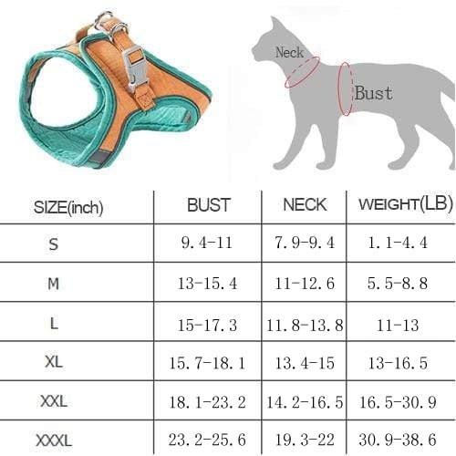 ⚡⚡  Promotion 48% OFF - Luminous Cat Vest Harness and Leash Set(⚡⚡BUY 3 FREE SHIPPING)