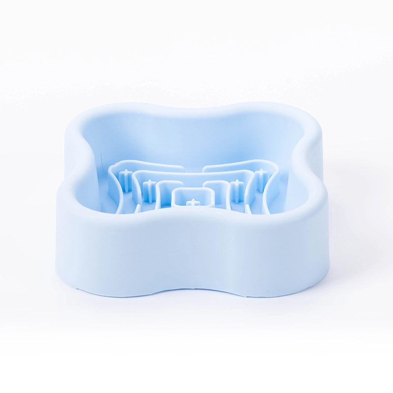Elegant Minimalist Silica Gel Solid Color Pet Tableware