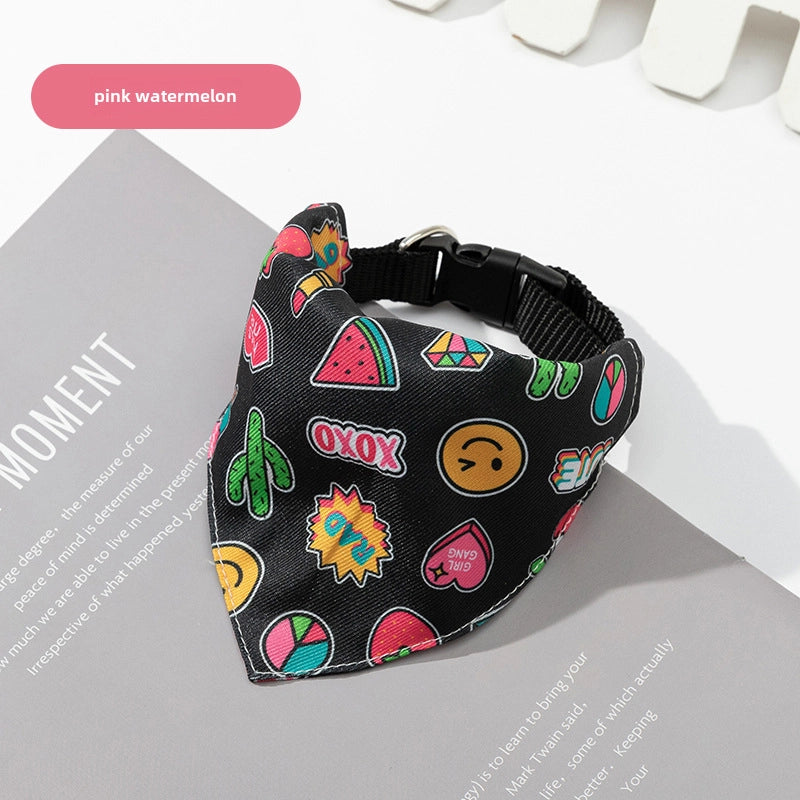 Pet Clothing Accessories Dog Scarf Pet Triangle Saliva Towel Dog Accessories
