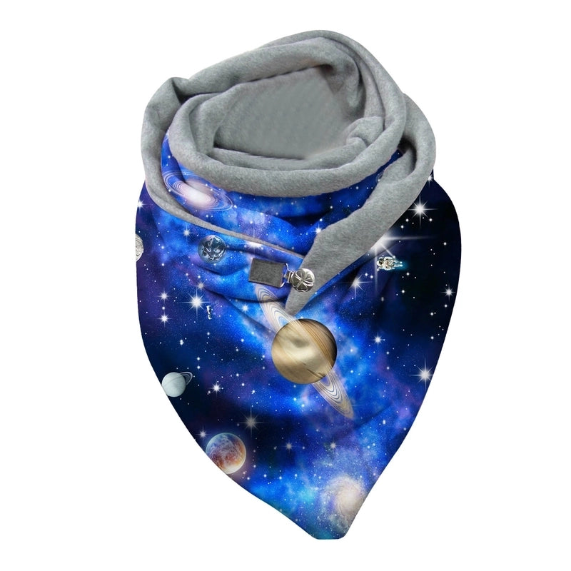 Unisex Cute Ditsy Floral Winter Scarves