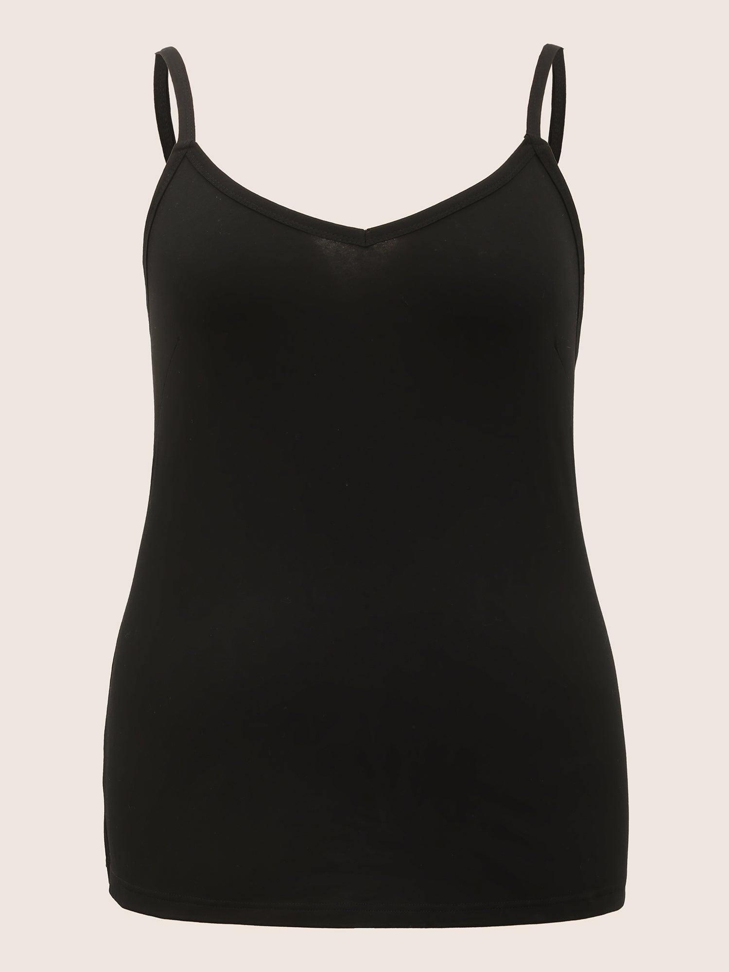 Cotton Plain Adjustable Straps Cami Top