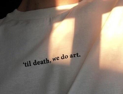 Til Death We Do Art Tee