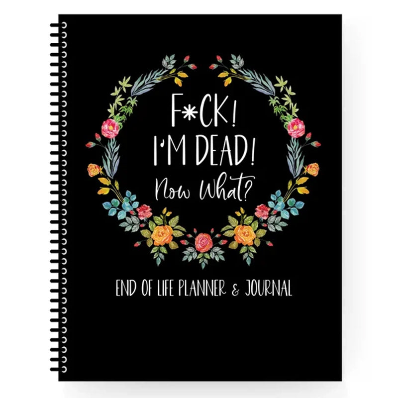 🎃 HalloweenGift: Sh*t. I'm Dead! End of Life Planner - The Ultimate Spooky Gift! 💀👻