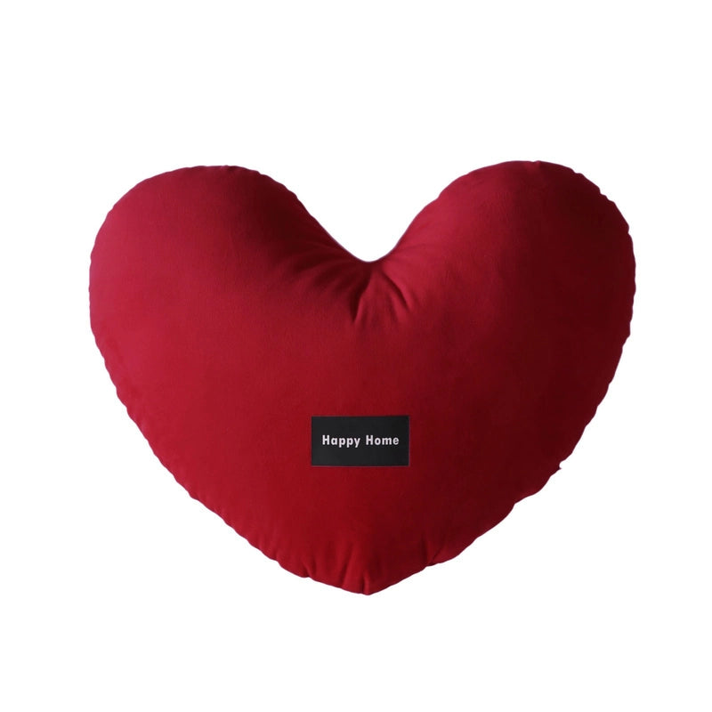 Elegant Lady Romantic Heart Shape PP Cotton Polyester Throw Pillow Couch & Sofa Decor