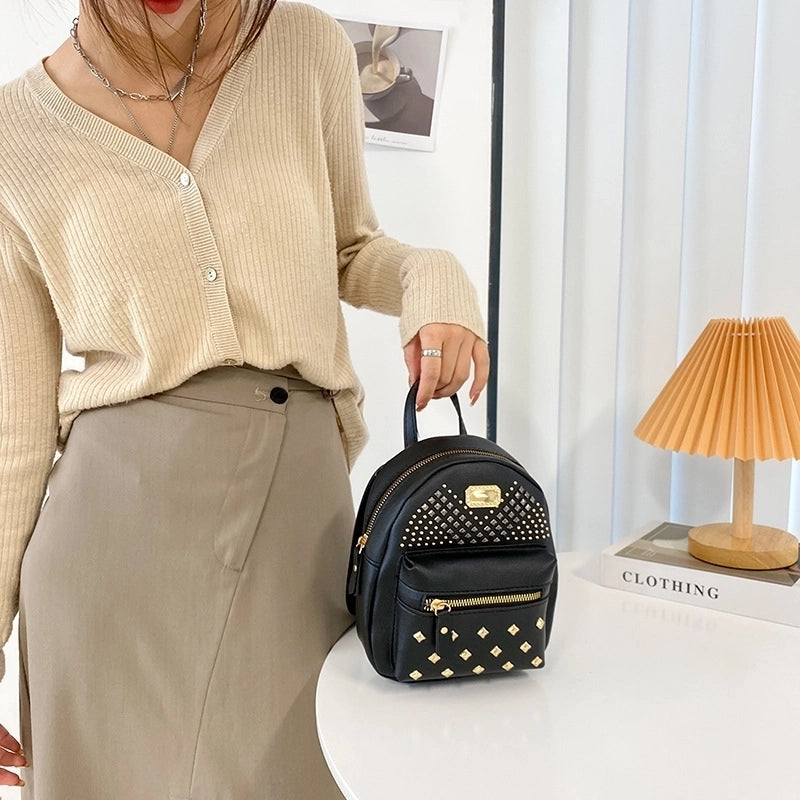 Women's Bags New Zipper Bags Fashion Korean Style Small Bags Backpacks