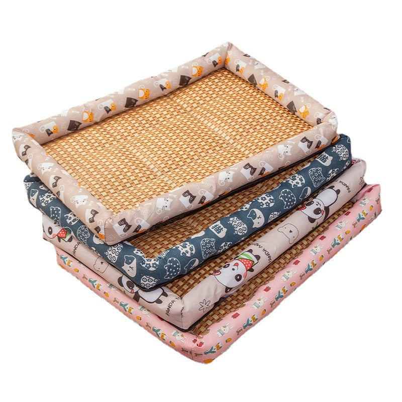 Pet Ice Mat Mat Four Seasons Universal Kennel Mat Summer Cat Nest Cooling Wear-resistant Pet Bed Supplies