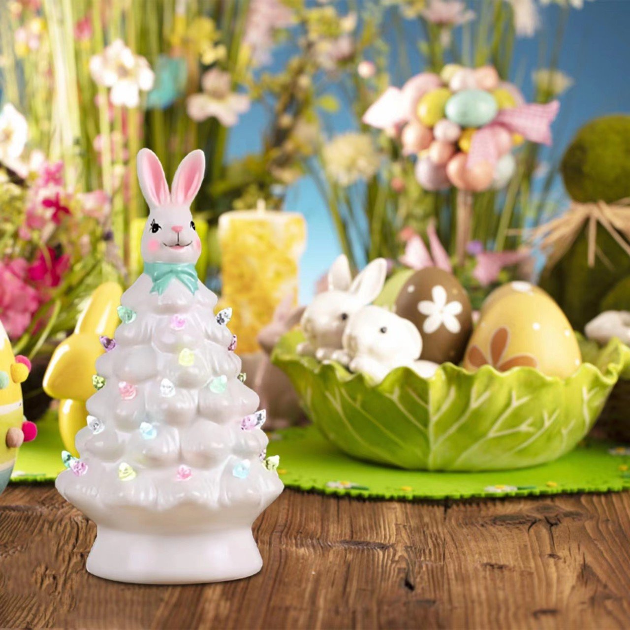 💖49% OFF-Easter Bunny White Tree