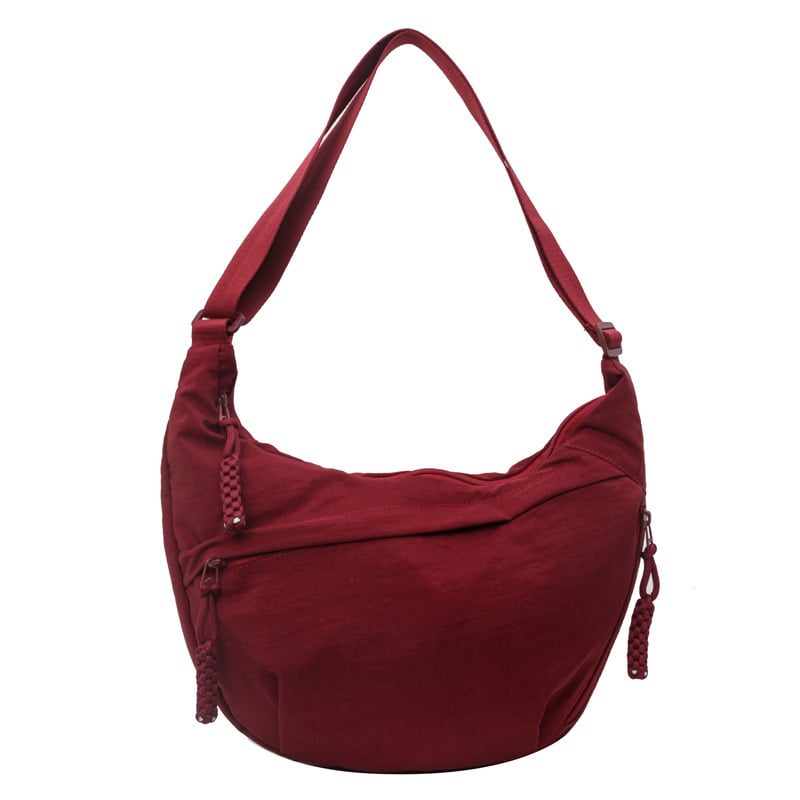 🎉Limited Offer Just ￡9.98😍Designer Direct Sales👜Women's Fashion Plain Colour Crossbody Hobo Bag