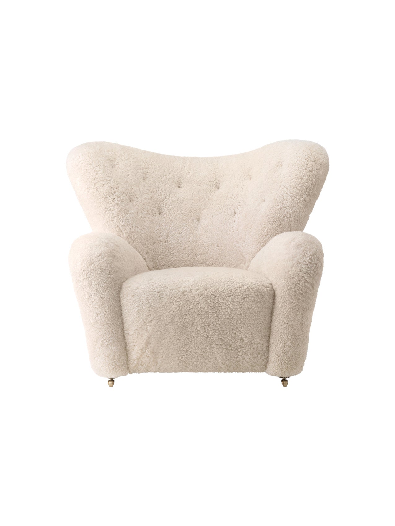 The Tired Man Lounge Chair. Sheepskin