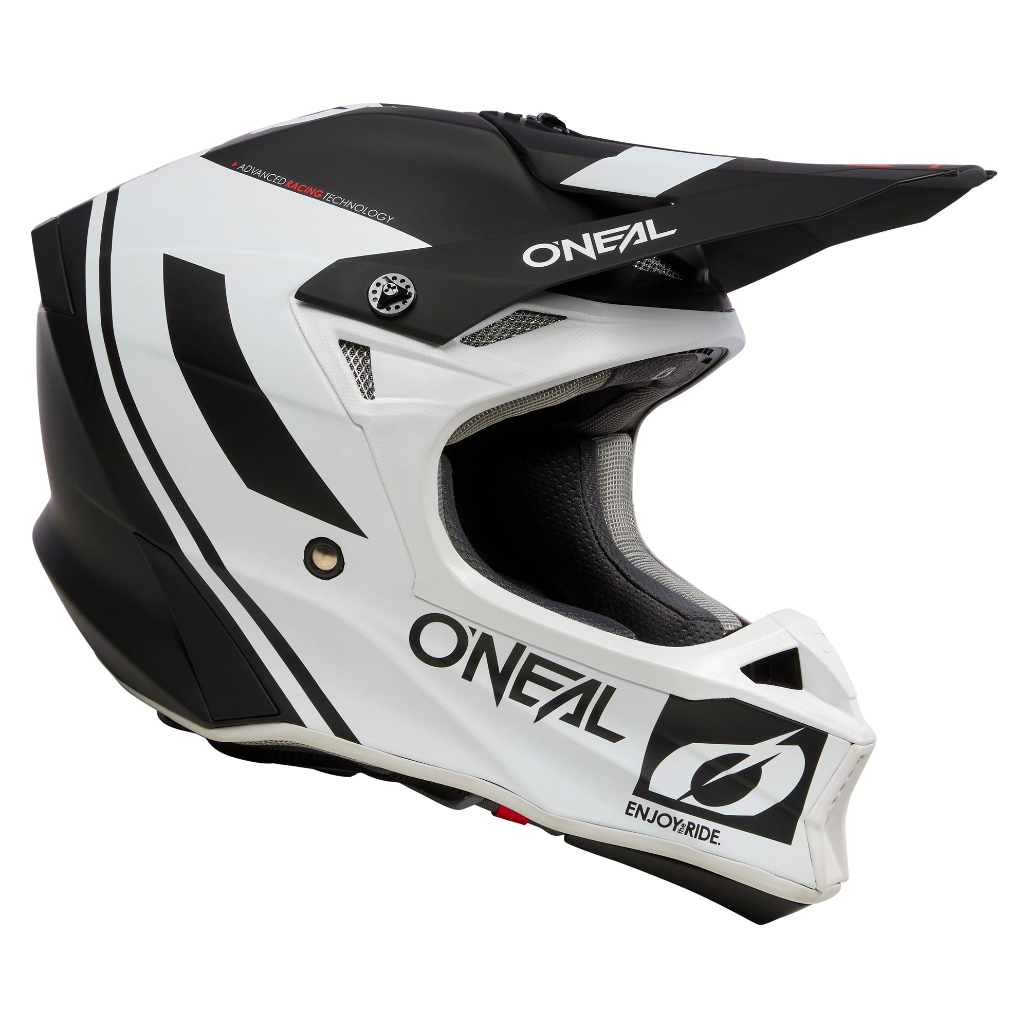 10 SRS Flow V.23 Helmet Black/White