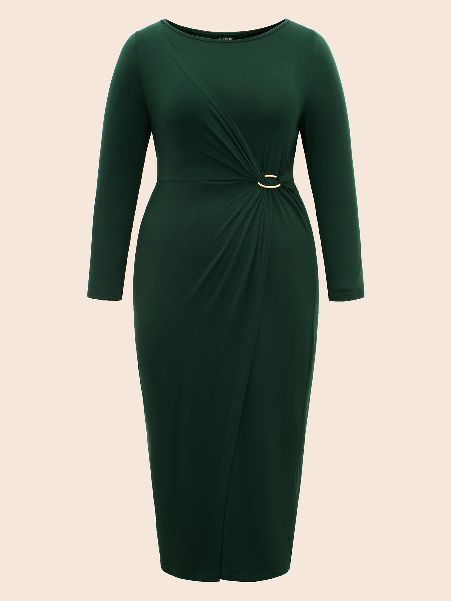 Supersoft Essentials Metal Detail Twist Front Dress