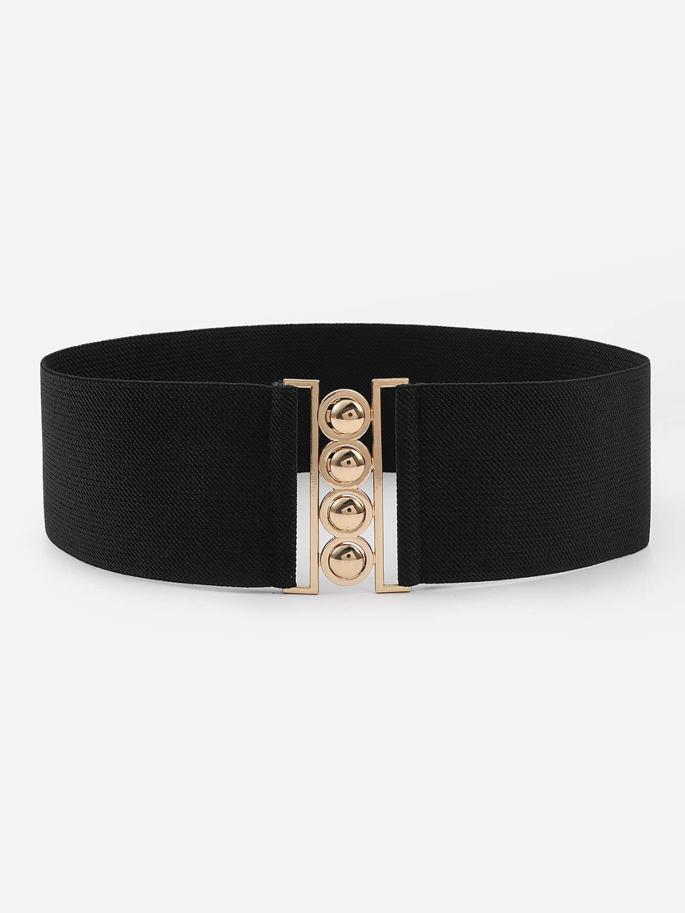 Parien Metal Buckle Elastic Belt