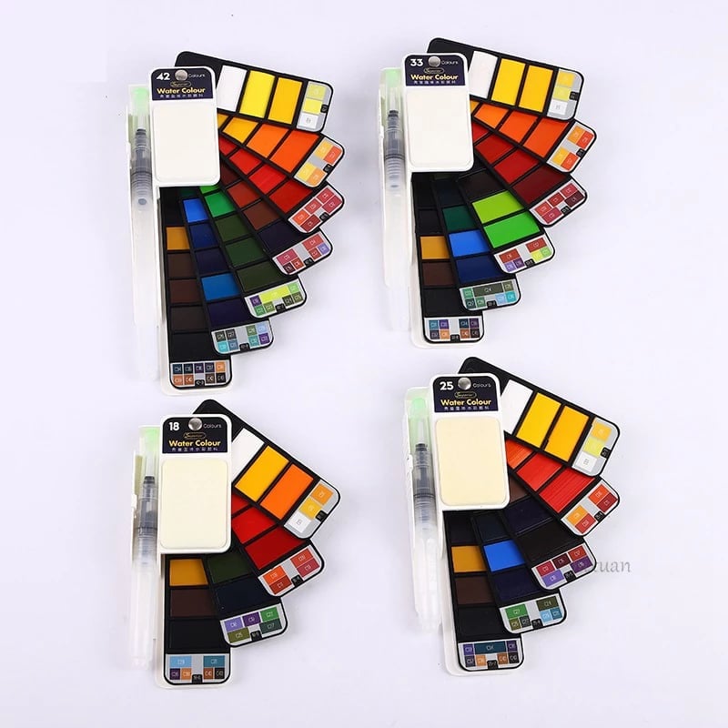 🔥Last Day Promotion 49% OFF -- Handy Watercolor Travel Kit
