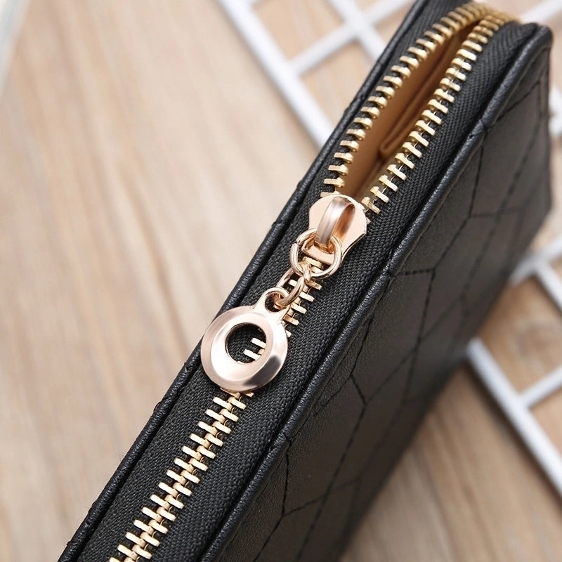 Accessories New Fashion Sewing Thread Geometric Pattern Clutch