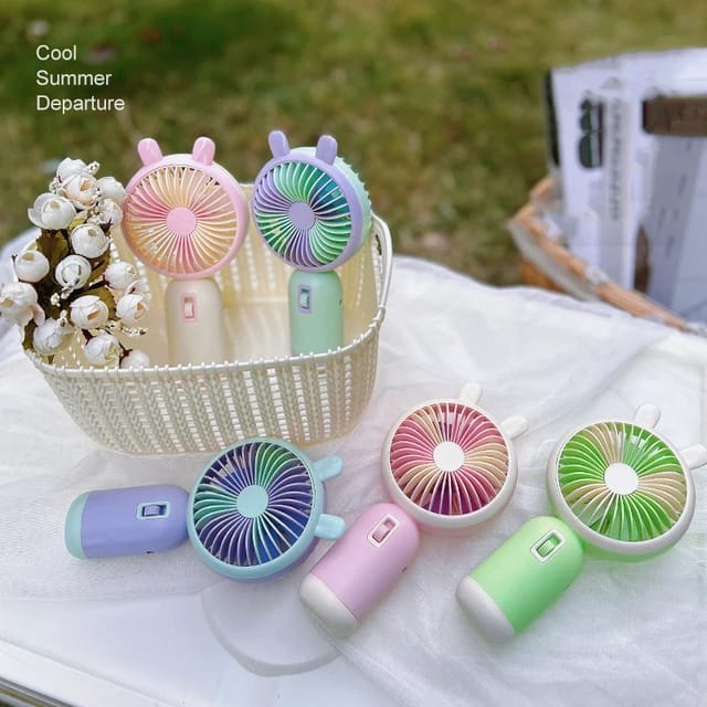 Bunny Ears Mini Handheld - Portable Fan