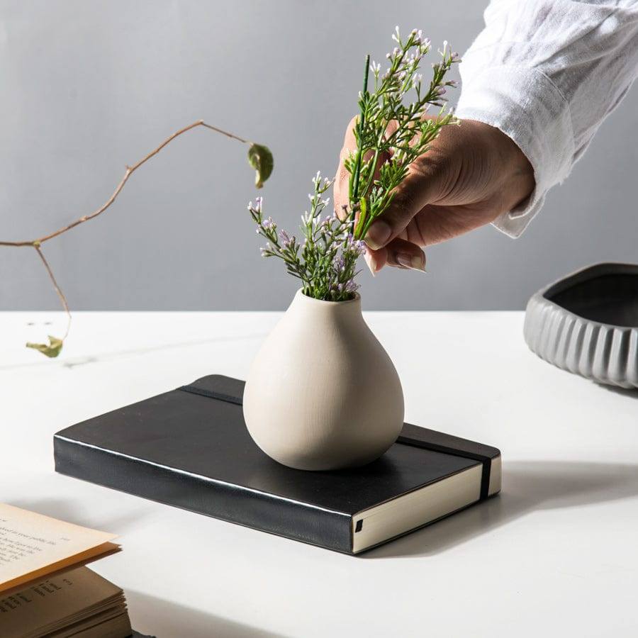 Creo Small Vase - Beige