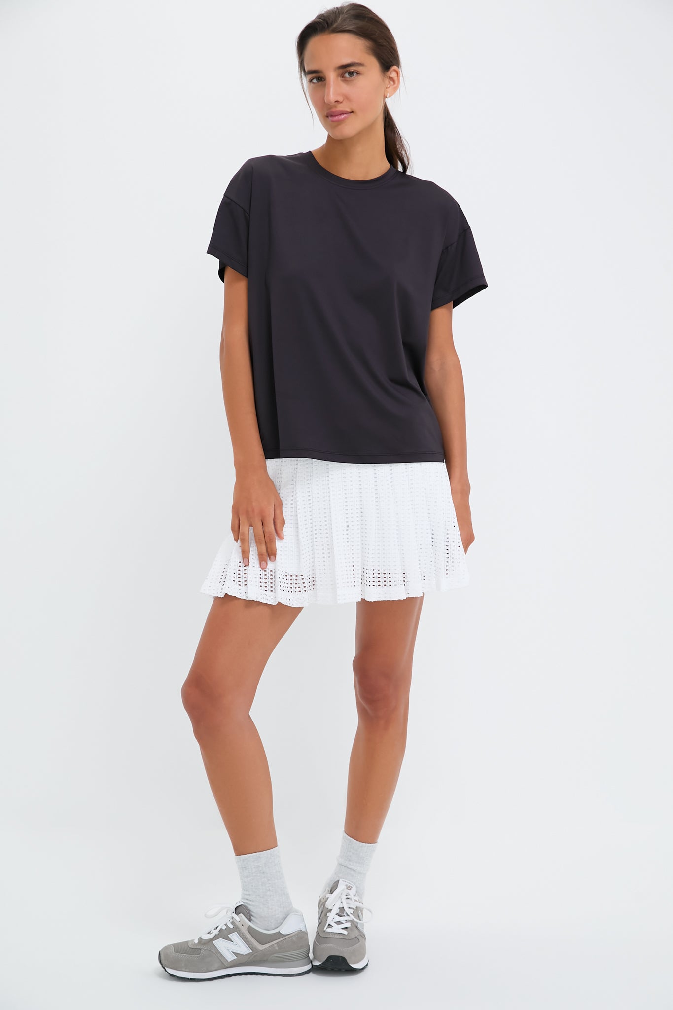 Black Short Sleeve Ryan Boyfriend Tee