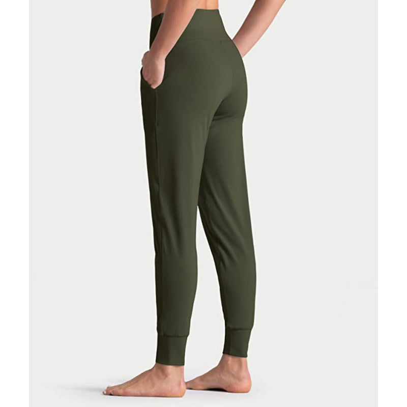 Joggers For Women High Waist Active Sweatpants Lightweight Tapered Lounge Yoga Athletic Pants With Pockets