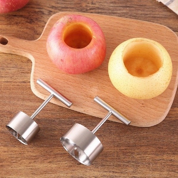 Stainless Steel Multifunction Apple Pear Core Separator Kitchen Tool🔥🔥