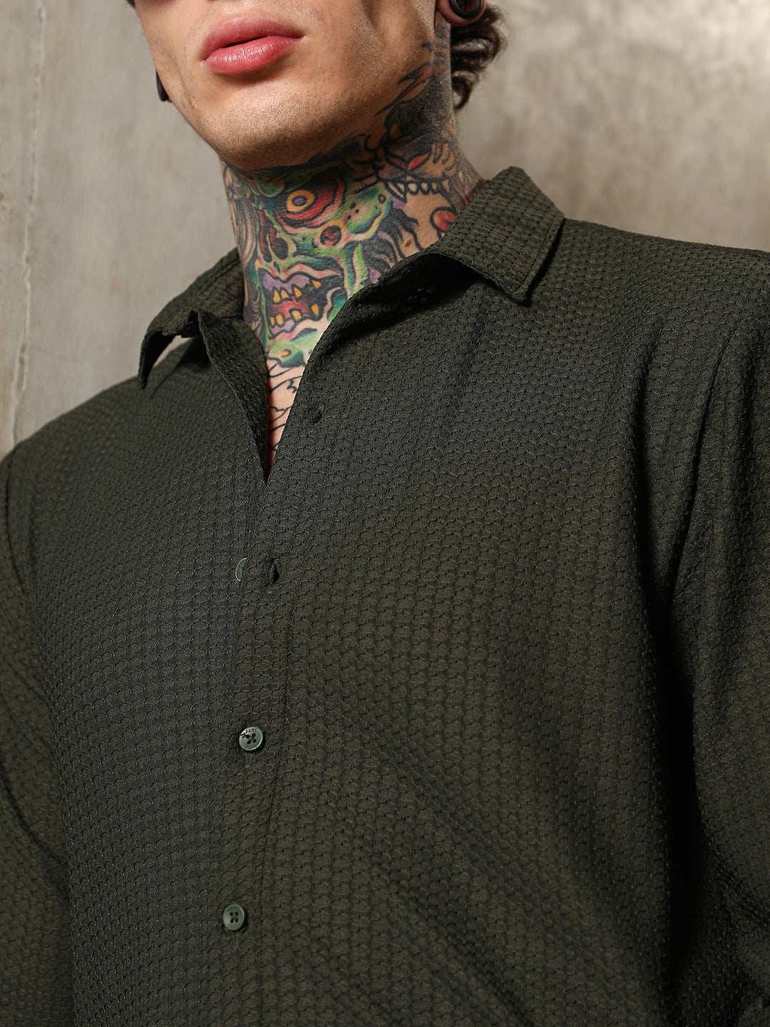 Gridveil-Tactile Shirt