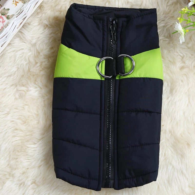 Autumn And Winter Pet Ski Clothing Dog Outdoor Cotton Clothes Vest Breathable Pet Products Dog Cotton Clothes