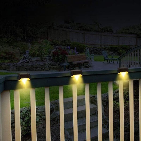 🔥🔥LED Solar Lamp Path Staircase Outdoor Waterproof Wall Light🔥🔥