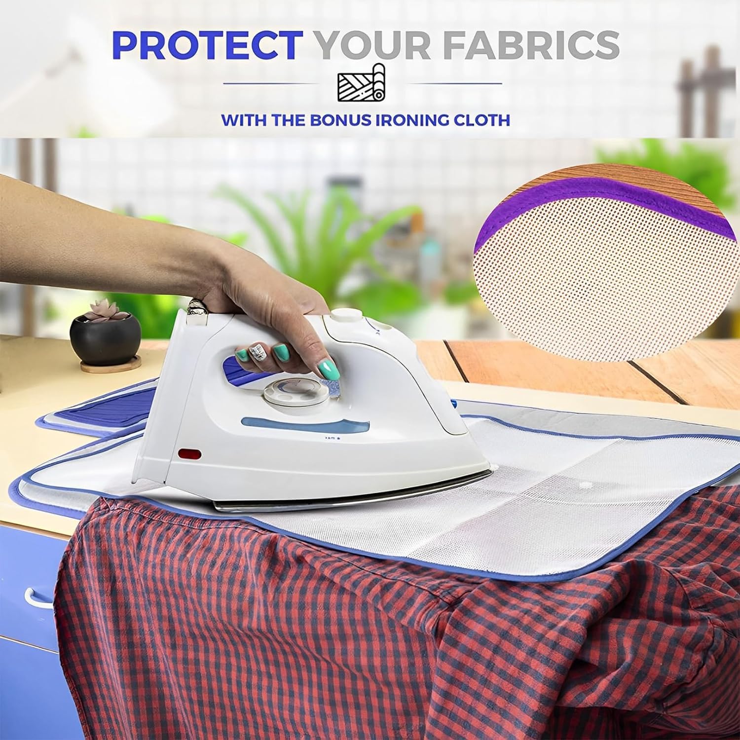 Protective Ironing Scorch Mesh Cloth