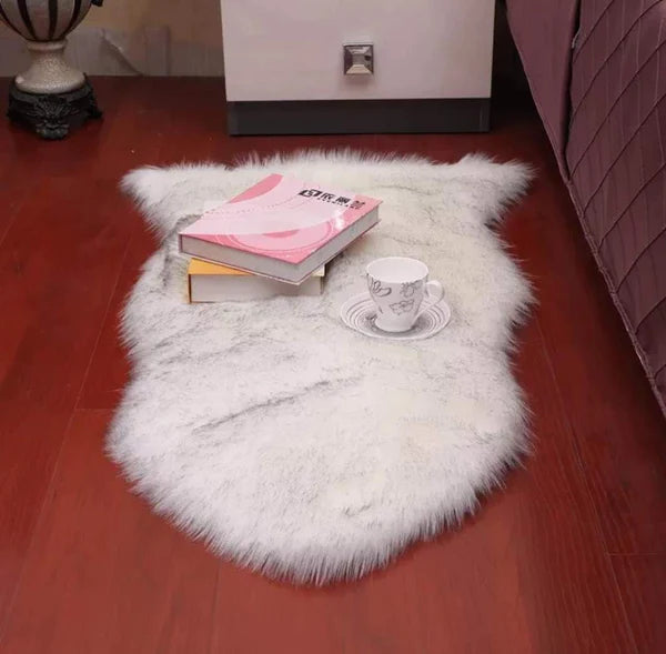 Home decorative Faux fur mats