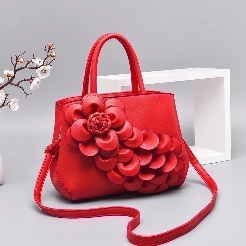 Women's Large All Seasons Pu Leather Vintage Style Handbag