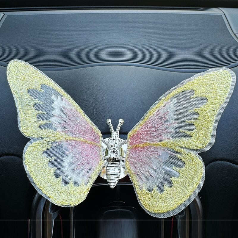 🔥2024 SALE - Embroidery Butterfly Decoration🚗🦋