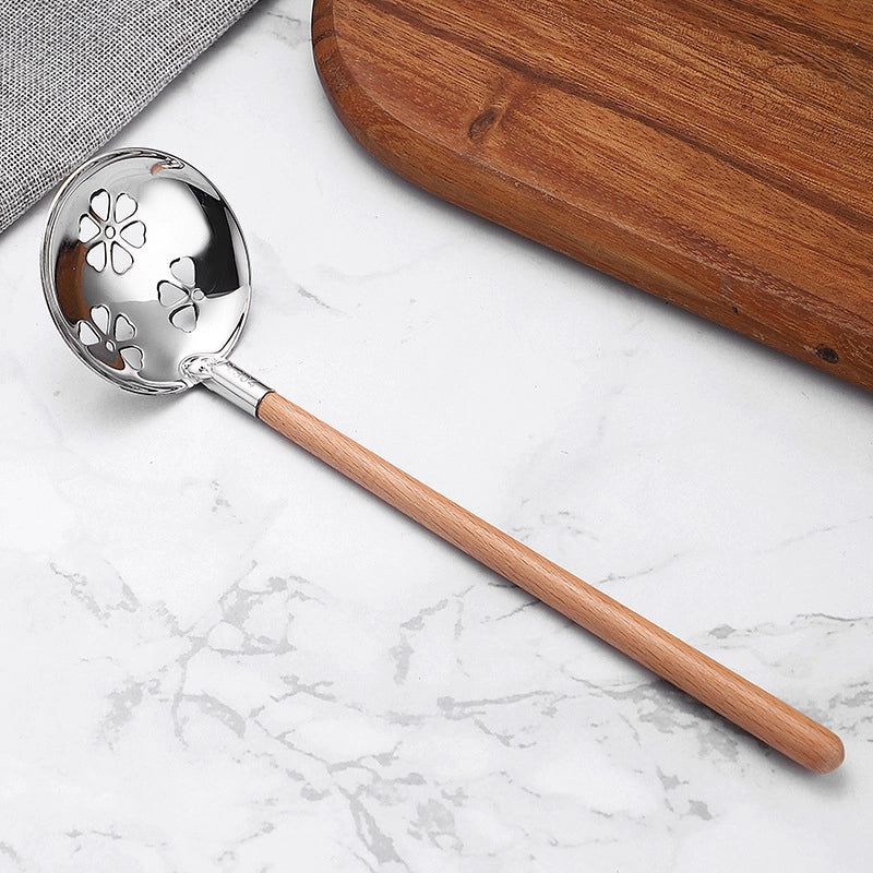 Casual Solid Color Stainless Steel Spoon