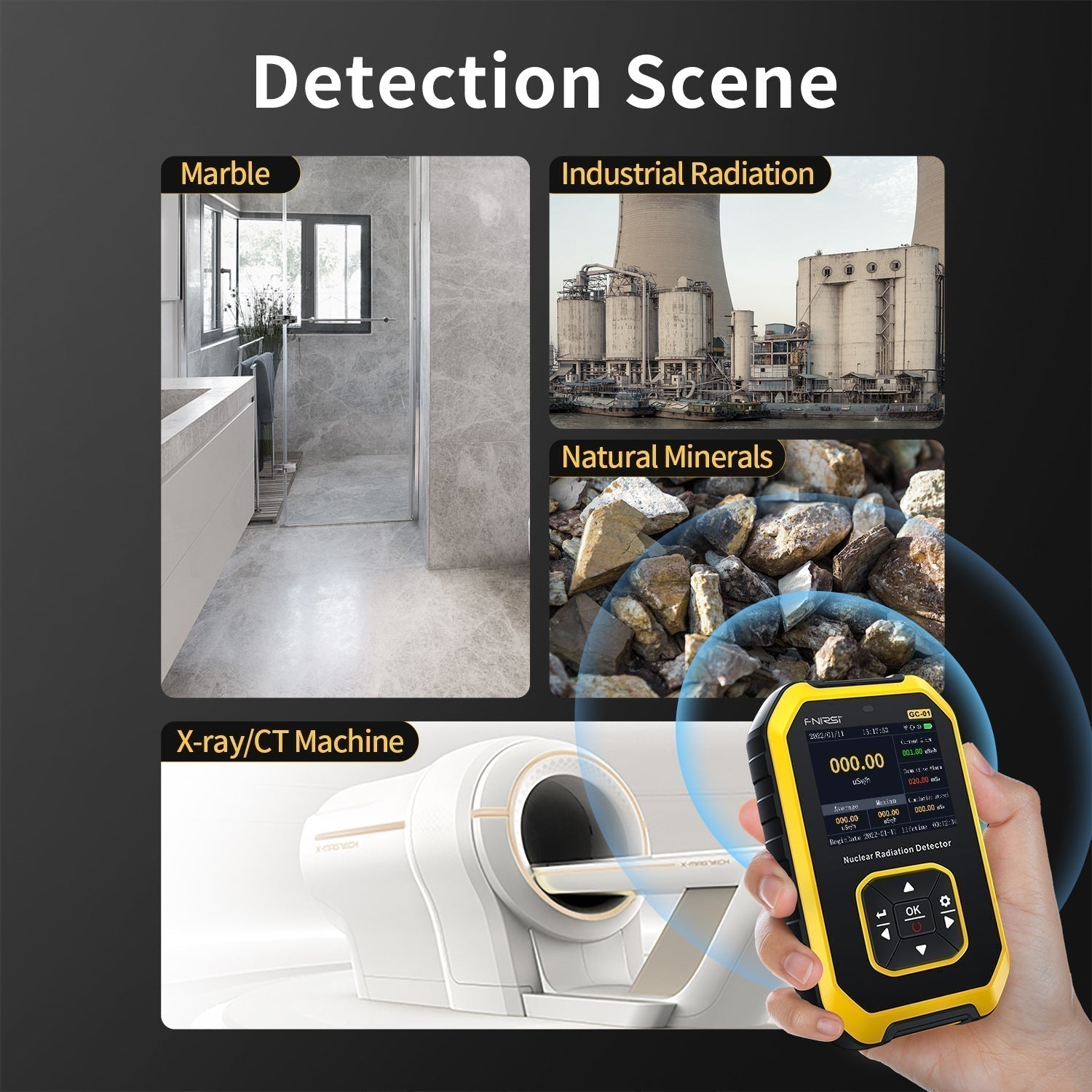 🔥Laatste daguitverkoop 49%🔥Geigerteller nucleaire stralingsdetector