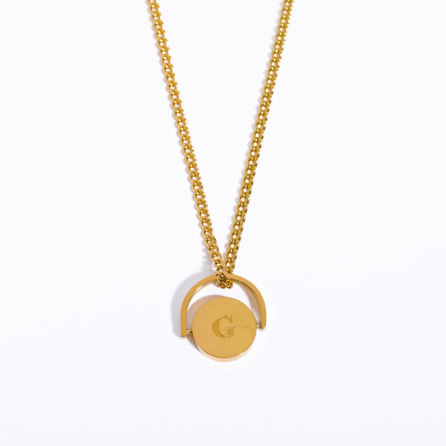 Letter Text Number Titanium Steel Oil Dripping Necklaces