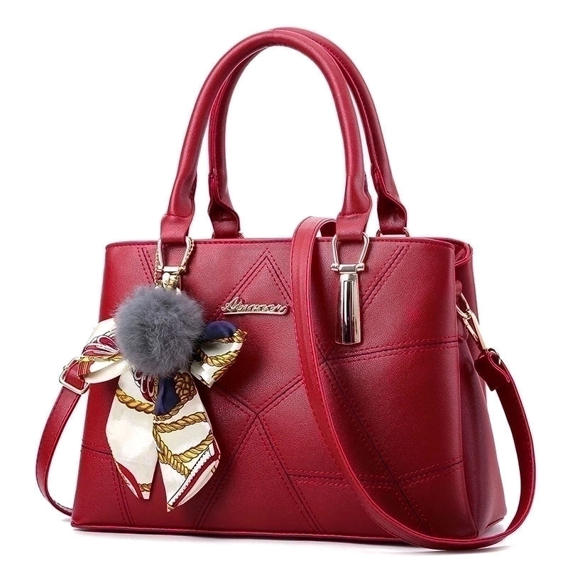 Women's Large All Seasons Pu Leather Vintage Style Handbag