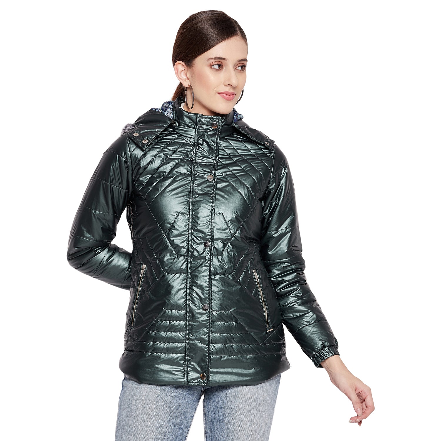 Duke Stardust Women Full Sleeve Jacket (SDZ6701)