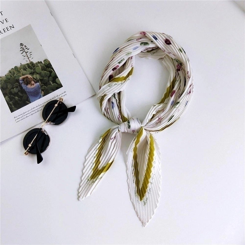Summer Literary Folds Fashion Scarves