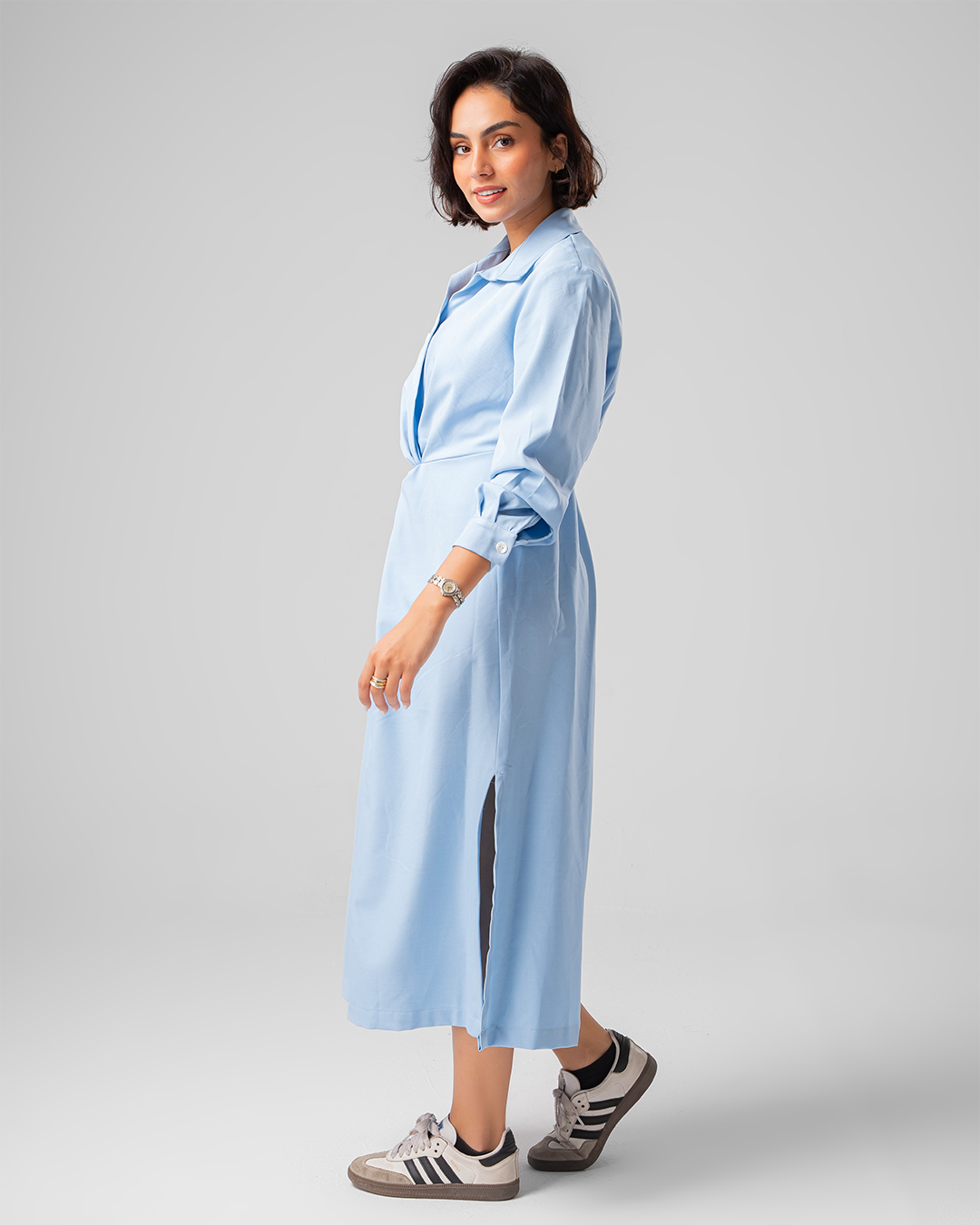 Long Sleeves Dress-Women