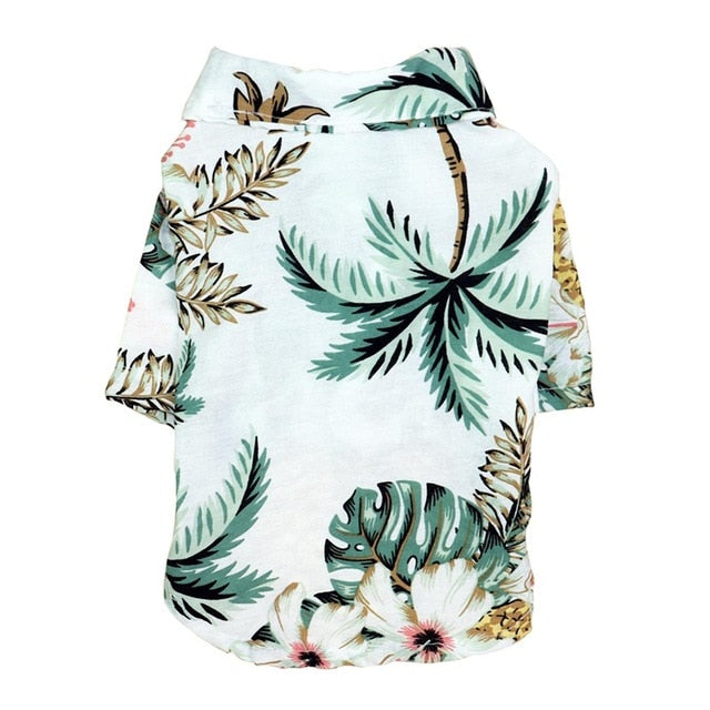 FLORAL PRINTED CAT DOG CLOTHES