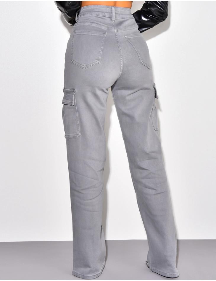 STELLA CARGO PANTS GRAY