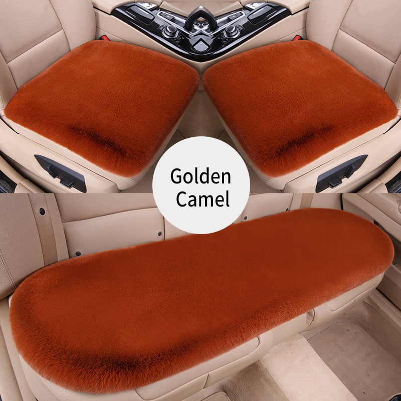 -Plush Car Seat Cushion