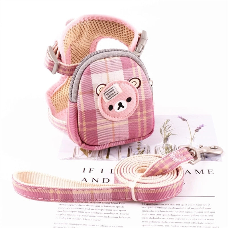 Minimalist Classic Style Polyester Color Block Leash