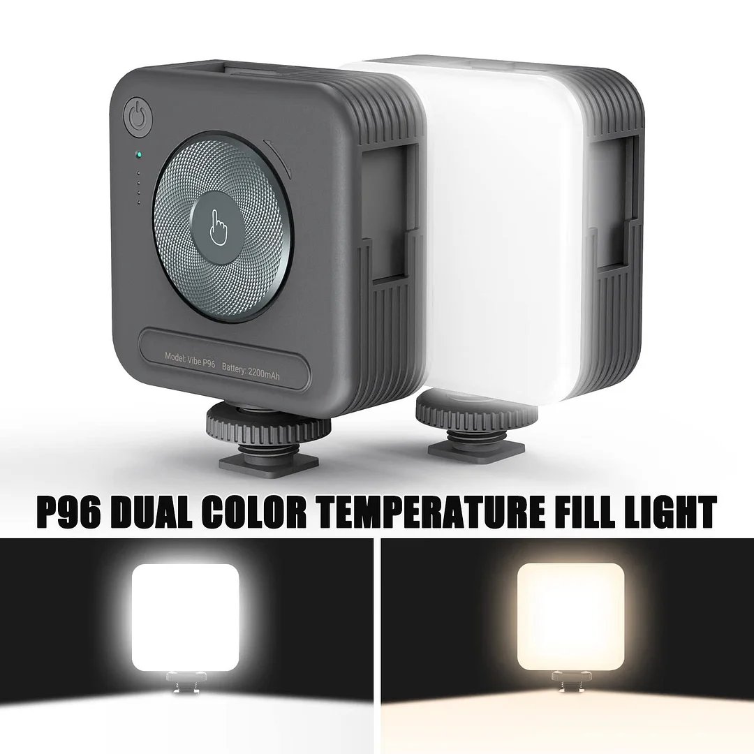 Dual Color Temperature Beauty Live Broadcast Light Handheld Portable Soft Light