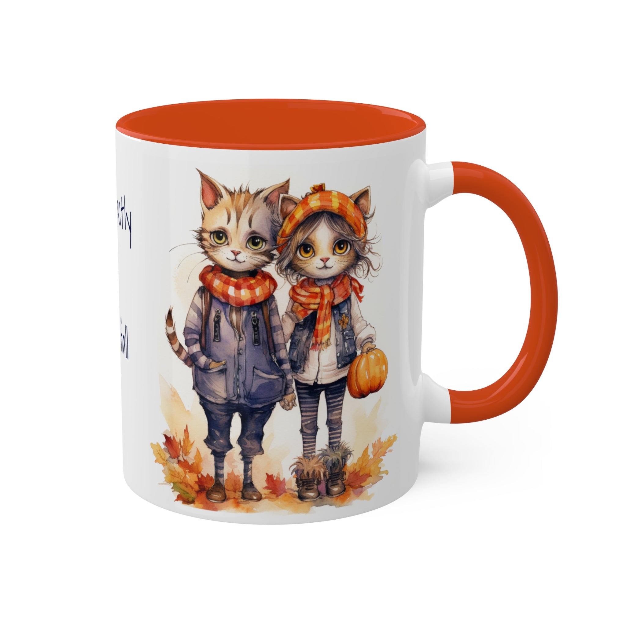 Charlie & Piper Cozy Fall Kitties Mug