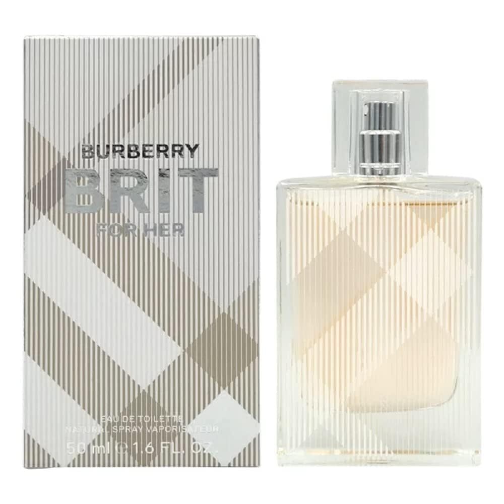 Burberry Brit Eau de Toilette for Women - Notes of crisp. icy pear. sugared almond and intense vanilla