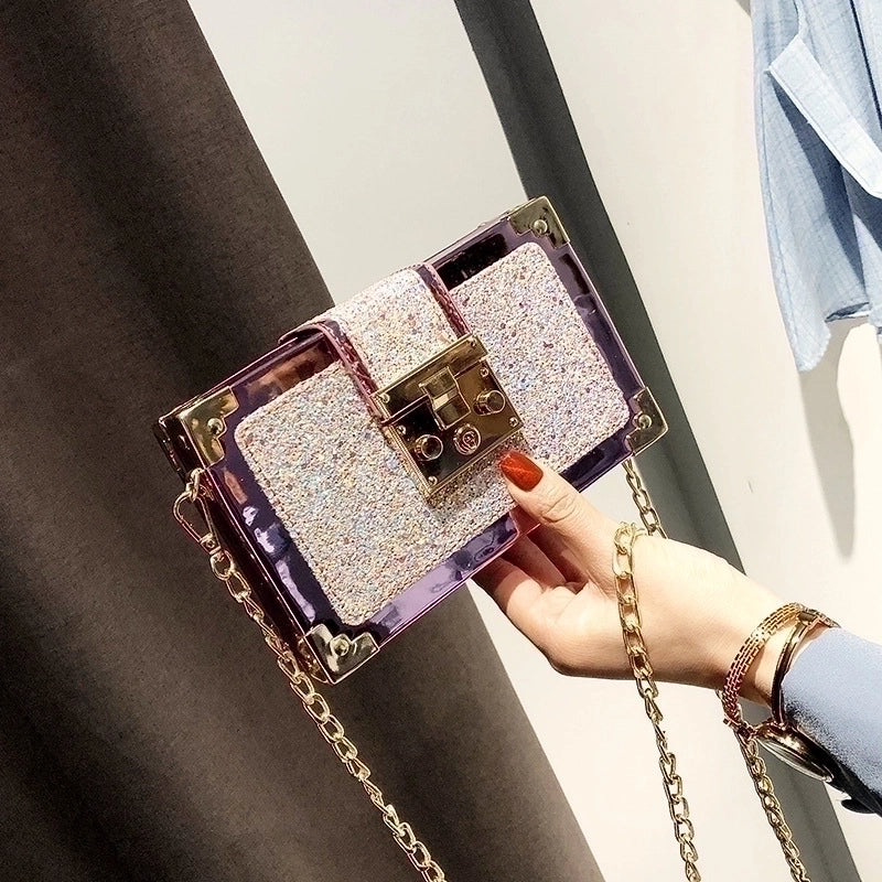 Small Pu Leather Square Bag Shoulder Bags