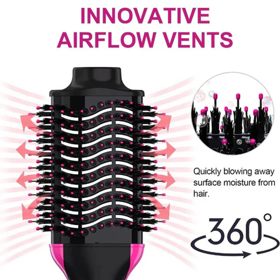 BlowBrush 2 in 1 Hair Dryer & Volumizer (Premium Quality)