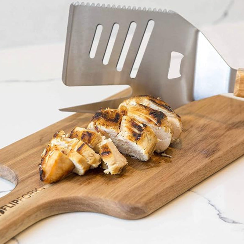 5-In-1 Grill Spatula Fork With Knife