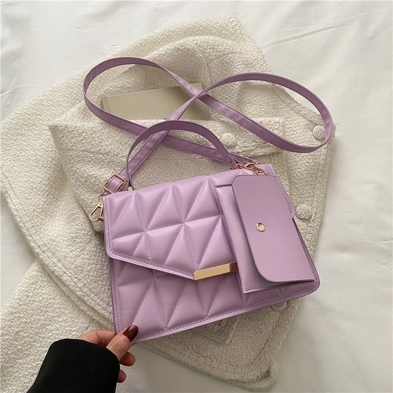 Women's Medium Pu Leather Fashion Bag Sets