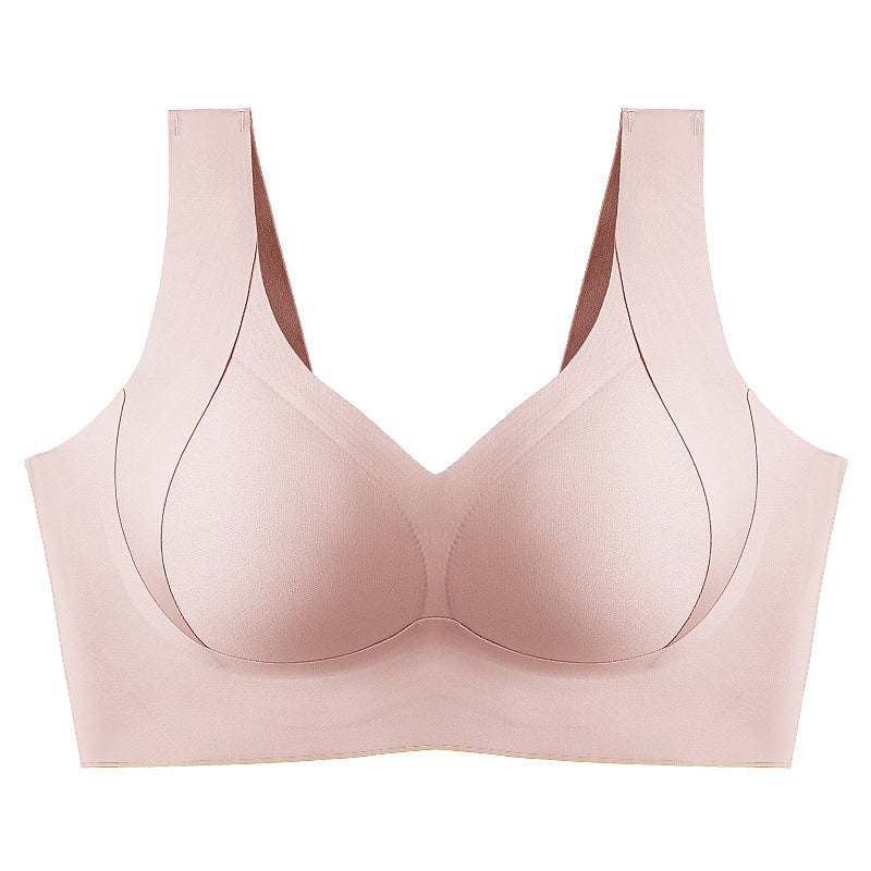 Side Coverage and Anti-Sagging Wire-Free Bra